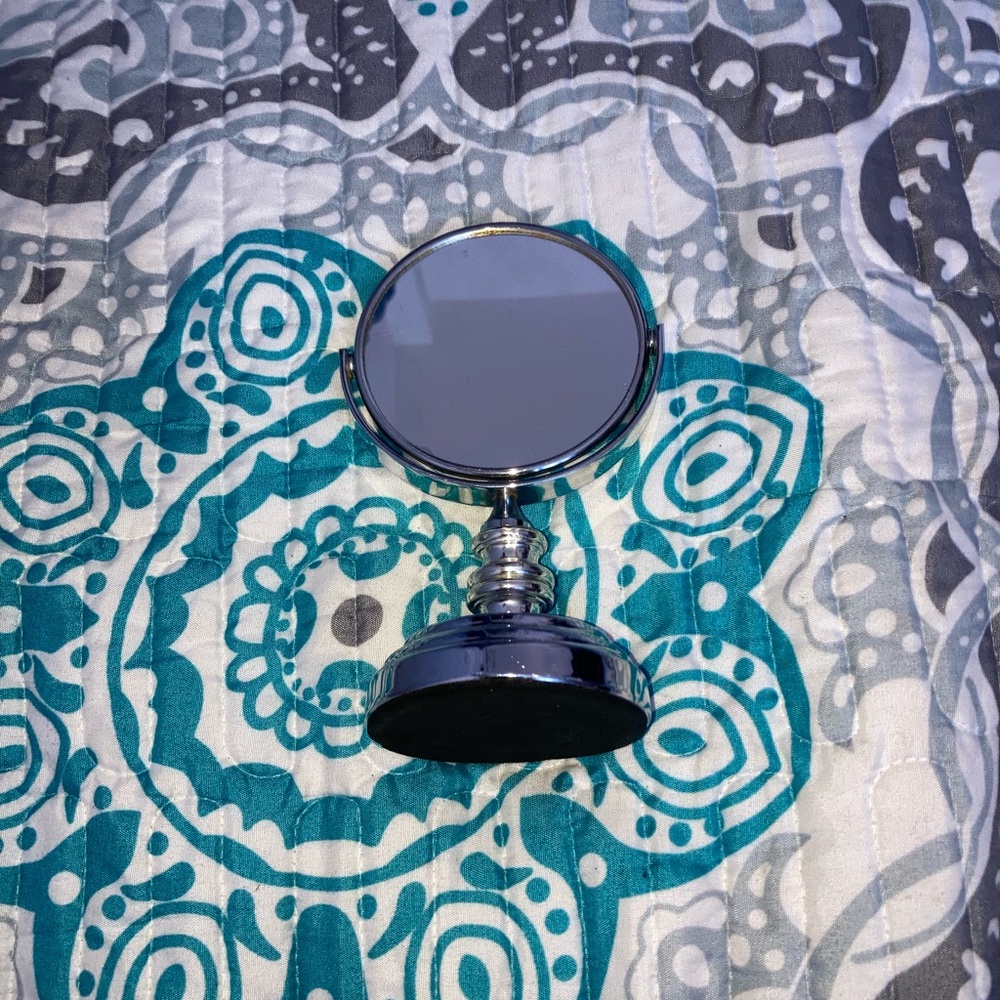 Elegant Silver Vanity Mirror